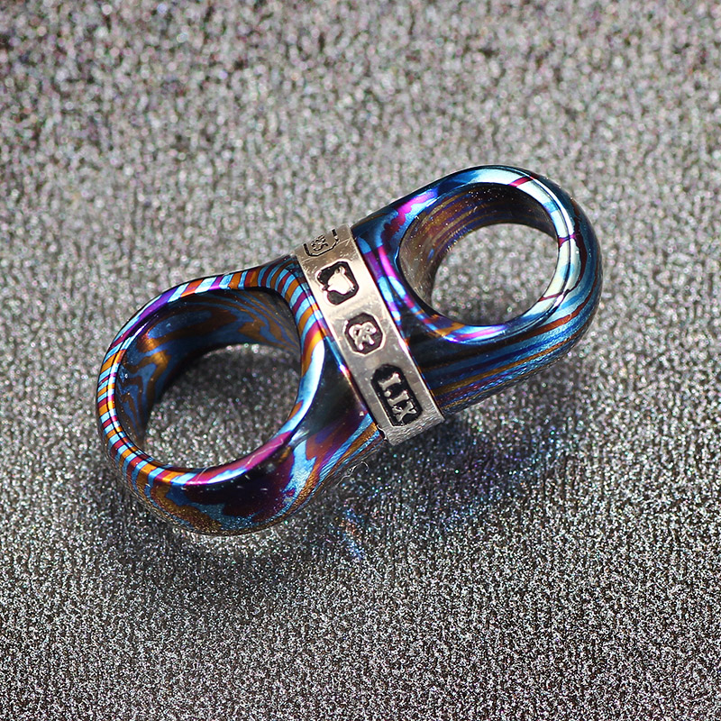 Timascus Titanium Rotatable ED - Edc Car Carry ulasan dan harga