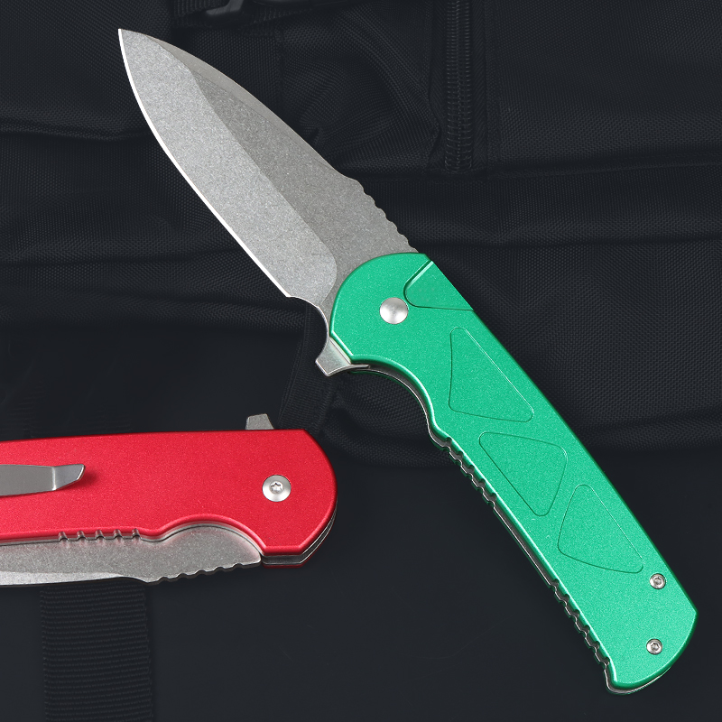 7CR13 stainless steel folding  - Edc Every Day Carry おもちゃ ulasan dan harga