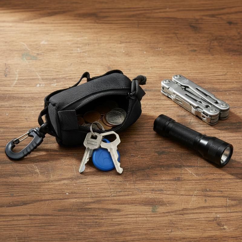 Outdoor EDC Pouch, Zipper Key  - Edc Concealed Carry ulasan dan harga