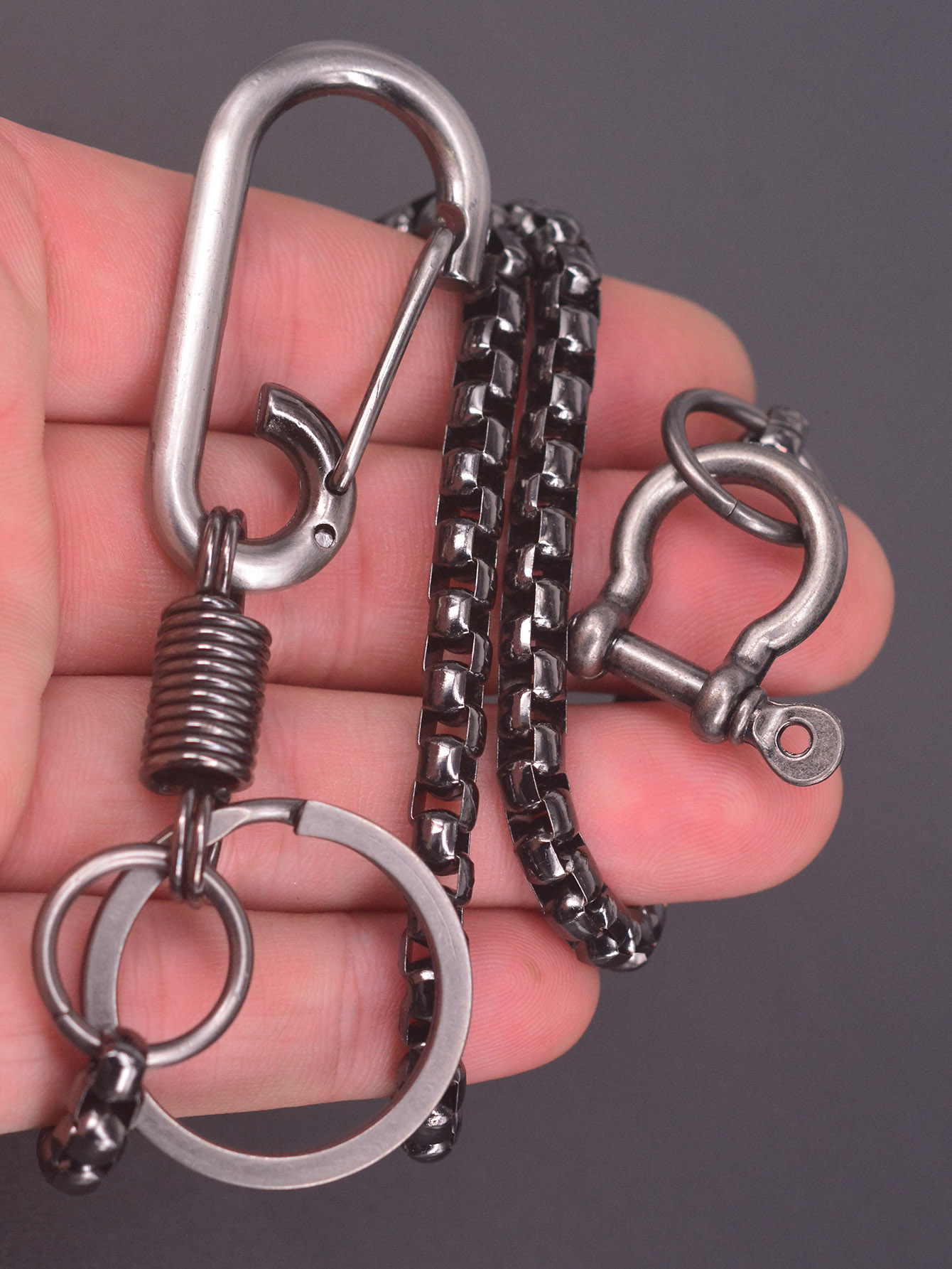 22 Inch long Gunmetal Black Bi - Edc Carry Clip ulasan dan harga