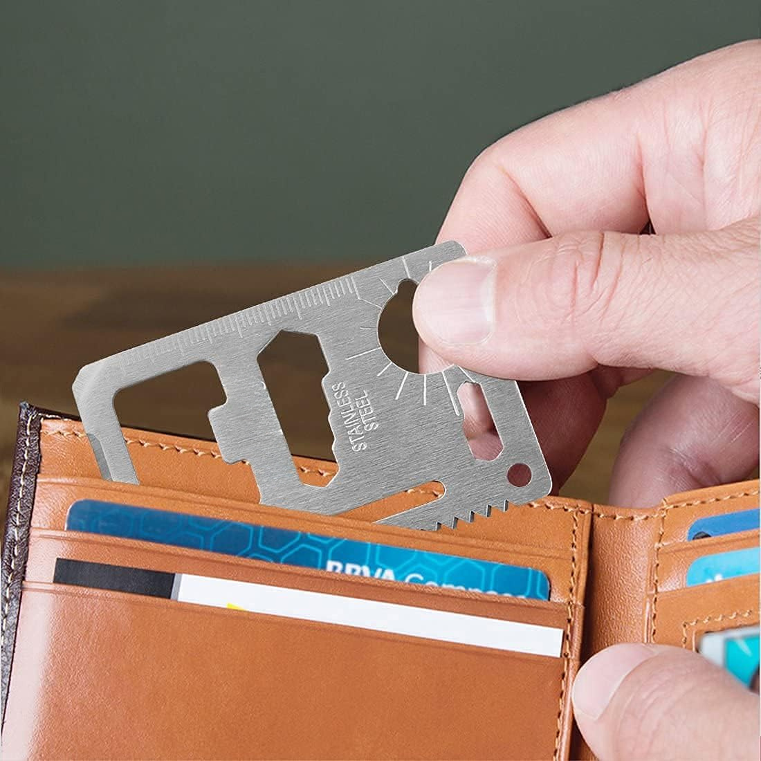 Pocket Tool Multifunction Cred - Edc Concealed Carry ulasan dan harga