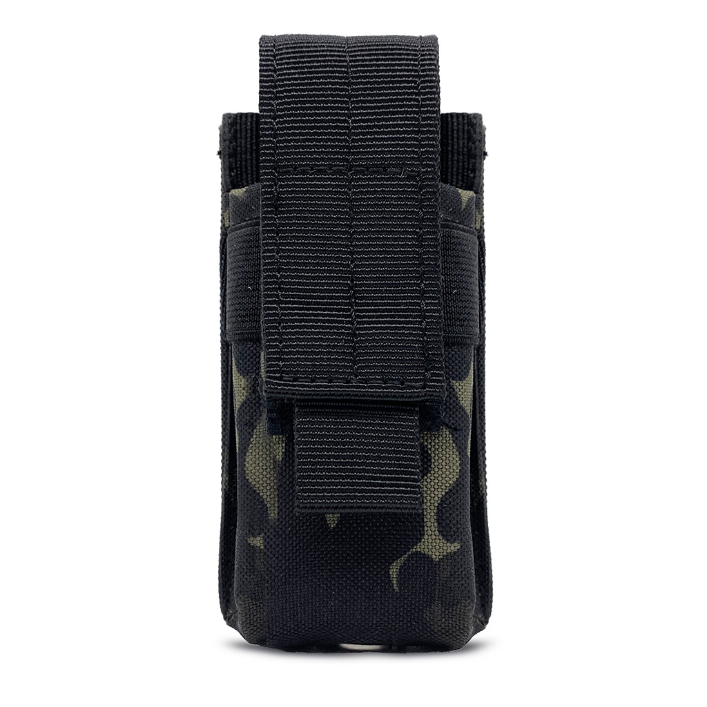 Tactical Molle Flashlight Pouc - Edc Carry Flashlight ulasan dan harga