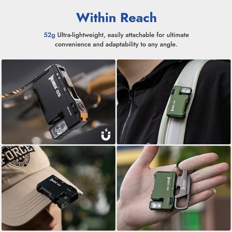 WUBEN G5 & X4 EDC Flashlight R - Edc Carry Flashlight ulasan dan harga