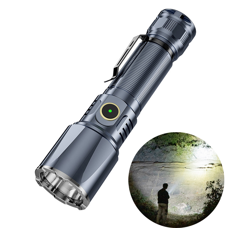 Type-C USB Rechargeable 21700  - Edc Carry Flashlight ulasan dan harga