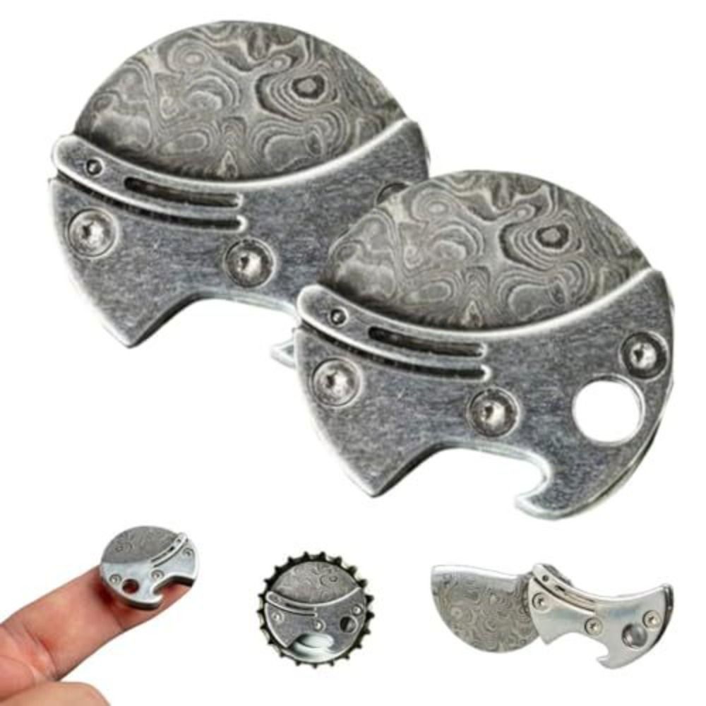 Portable Titanium Material Bot - Edc Every Day Carry おもちゃ ulasan dan harga