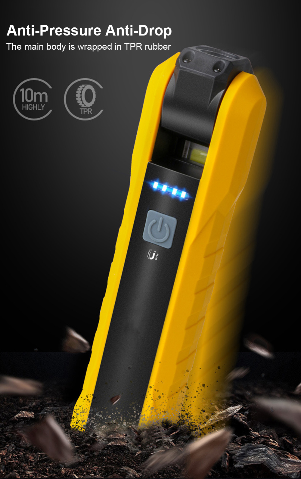 D2 Flashlight EDC With Magnet  - Edc Car Carry ulasan dan harga