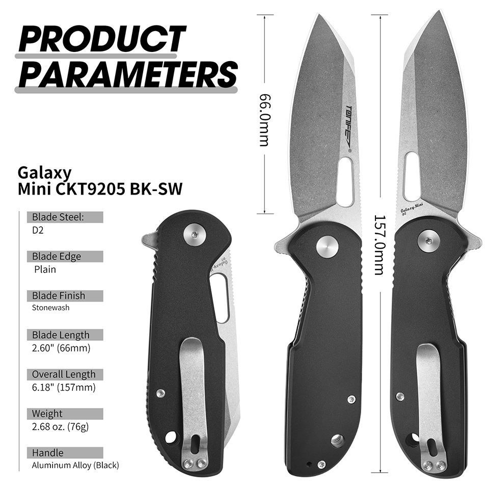 TONIFE Galaxy Mini CKT9205 Fol - Edc Every Day Carry おもちゃ ulasan dan harga